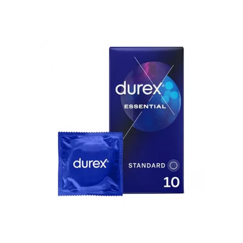Préservatifs Essential de Durex - 10 préservatifs