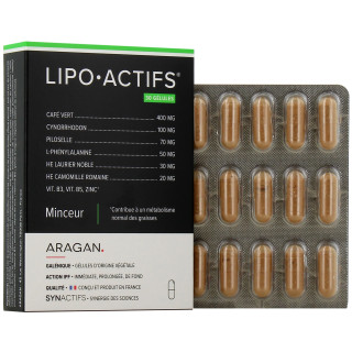 Synactifs SlimActifs - Favorise l'élimination - 30 gélules