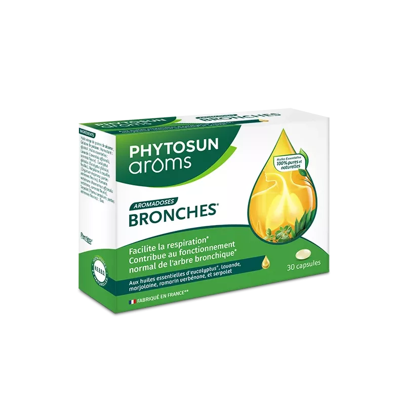 Aromadose Bronches 30caps