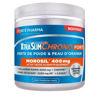 Morosil 400mg & Collagène marin XtraSlim Chrono Fort Forté Pharma - 205g
