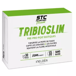 Tribioslim Pré-Pro-Post Biotiques STC Nutrition Ineldea - Perte de poids - 30 gélules