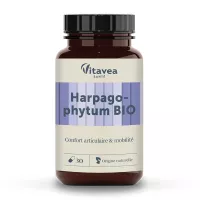 Harpagophytum Bio 120 Gélules - Complément Alimentaire Vegan, Soutien Articulations, Fabriqué En France