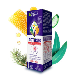 Spray nasal rhume & sinusite Actirub Santé Verte - 20ml
