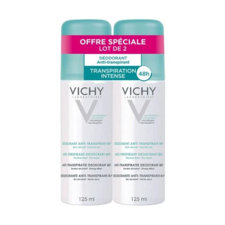 Vichy Déodorant Anti Transpirant Lot 2 x 125ml