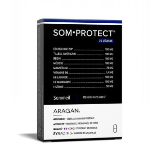 Synactifs SomGreen - Qualité du sommeil - 30 gélules