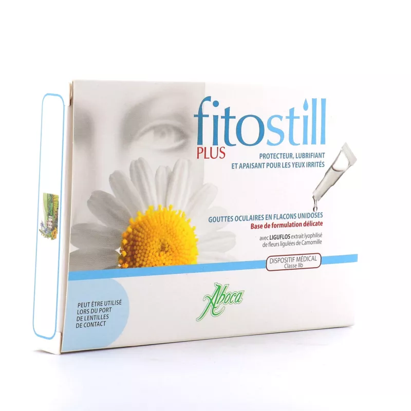 Aboca Fitostill Plus 10 Flacons Unidoses