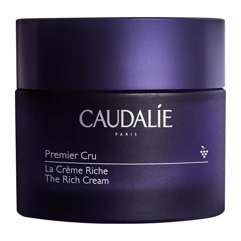 Crème riche anti-âge global Premier cru Caudalie - Peau sèche - 50ml