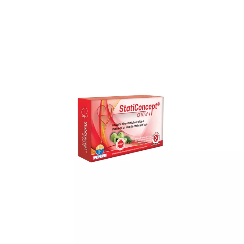 StatiConcept® Q10 N°4 Fenioux - Cholestérol - 60 gélules
