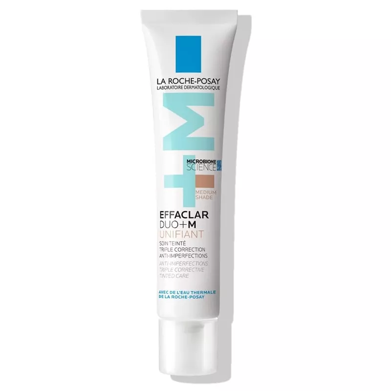 Soin teinté triple correction anti-imperfections Médium Effaclar Duo+M La Roche-Posay - 40ml