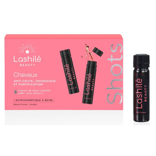Shots cheveux triple action Lashilé Beauty - 14 shots