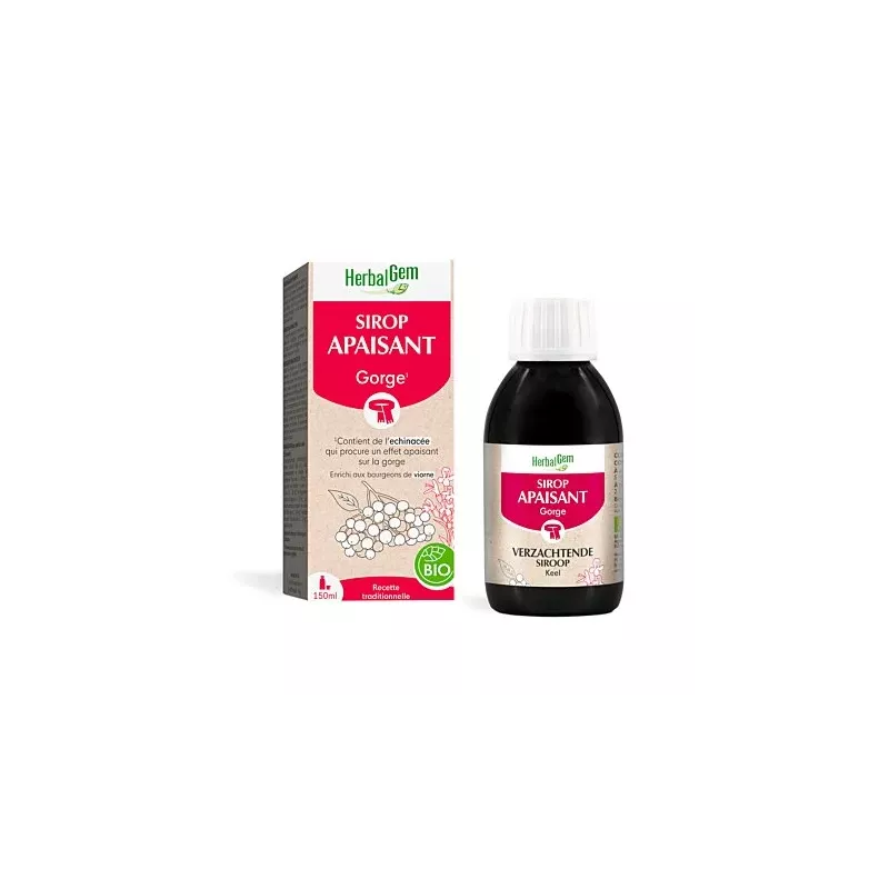 Herbalgem Sirop refroidissement Gorge 150ml