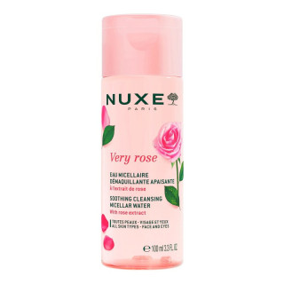 Eau micellaire démaquillante apaisante 3-en-1 Very Rose de Nuxe - 100ml