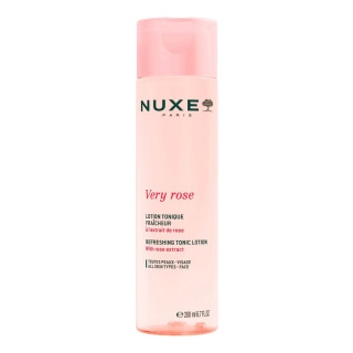 Lotion tonique fraîcheur Very Rose de Nuxe - Notes délicates de rose - 200ml