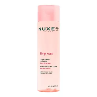 Lotion tonique fraîcheur Very Rose de Nuxe - Notes délicates de rose - 200ml