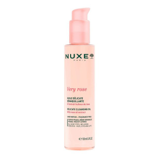 Huile délicate démaquillante Very Rose Nuxe - Tous types de peaux - 150ml