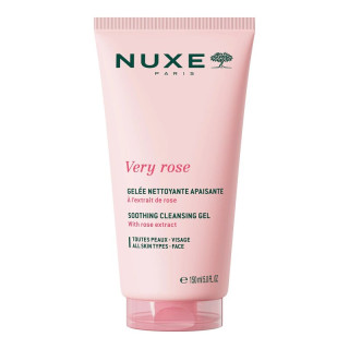Gelée nettoyante apaisante Very Rose Nuxe - Tous types de peaux - 150ml