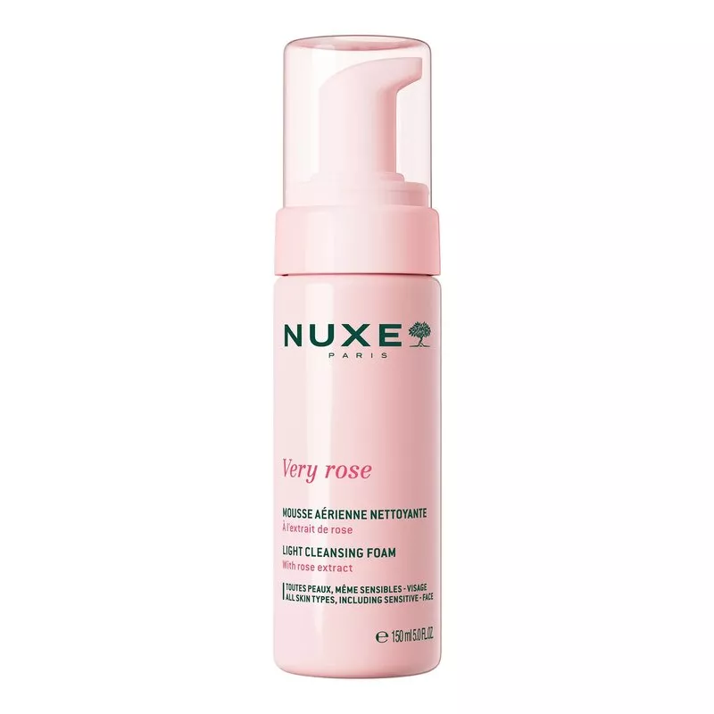 Mousse aérienne nettoyante Very Rose Nuxe - Tous types de peaux - 150ml