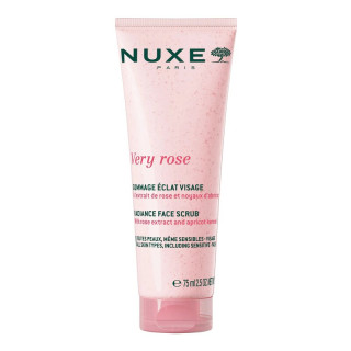 Gommage éclat visage Very Rose Nuxe - Tous types de peaux - 75ml