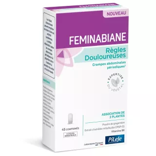 Feminabiane règles douloureuses Pileje - Période menstruelle - 45 comprimés