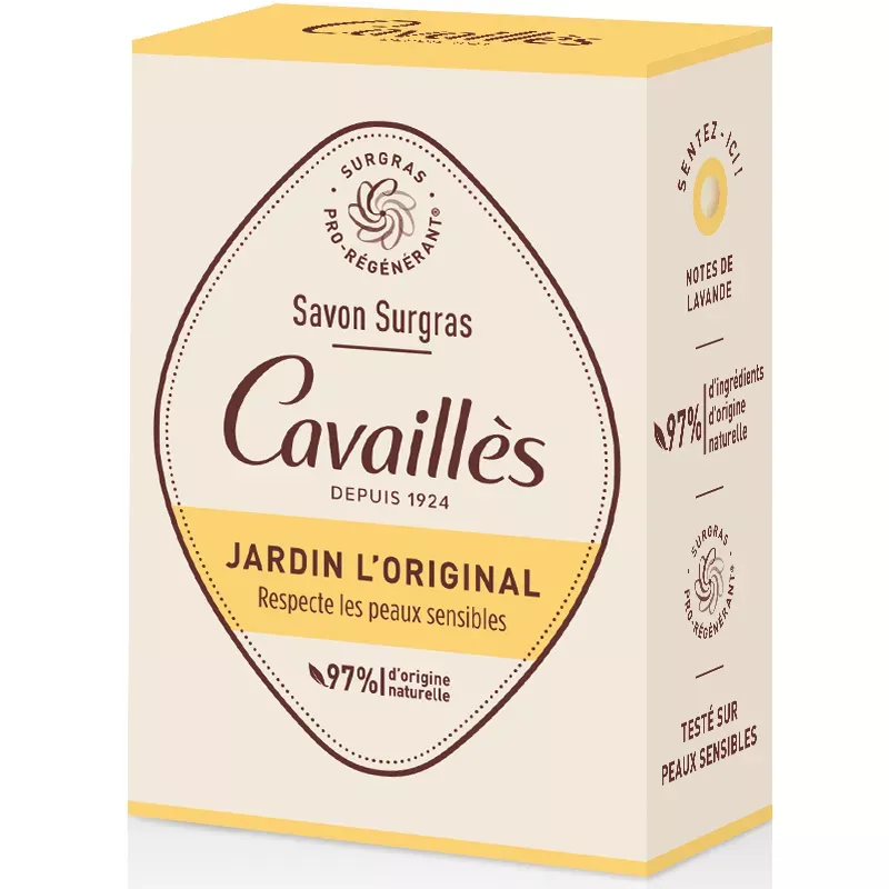 Savon surgras Jardin l'Original de Rogé Cavaillès - 100g