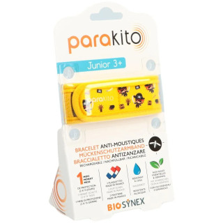 Bracelet anti-moustiques Pirate Parakito Junior + 2 recharges