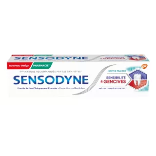 Dentifrice sensibilité et gencives Sensodyne - Menthe fraîche - 75ml