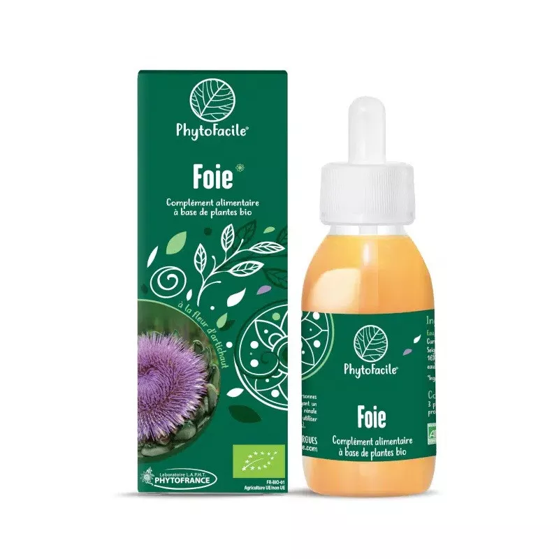 Phytofacile Foie Phytofrance - Fonction hépatique - 125ml