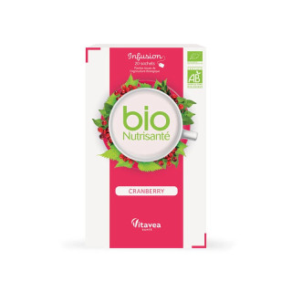 Nutrisante infusion cranberry 20 sachets