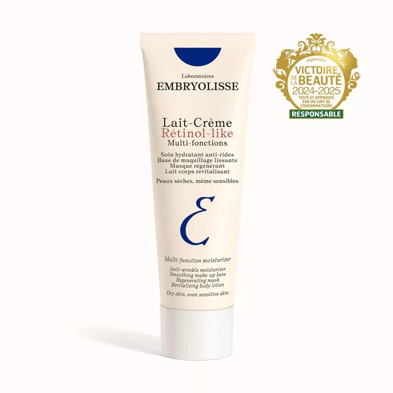 Lait-crème Rétinol-like multi-fonctions 5 en 1 Embryolisse - 75ml
