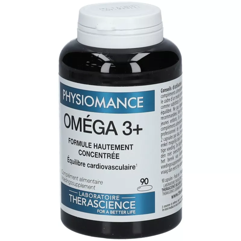 Therascience Physiomance Oméga 3+ -90 capsules