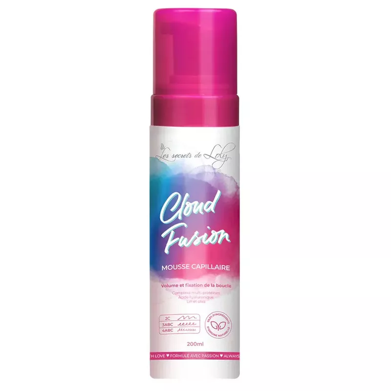 Mousse capillaire Cloud Fusion Les Secrets de Loly - 200ml