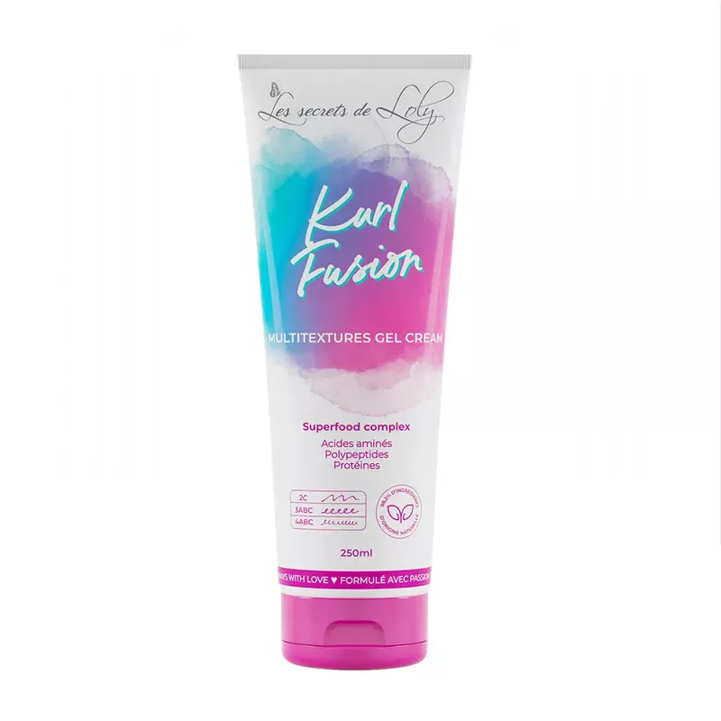 Gel crème coiffant Kurl Fusion Les Secrets de Loly - 250ml