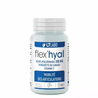 Flex'hyal 200mg LT Labo - Confort articulaire - 60 gélules