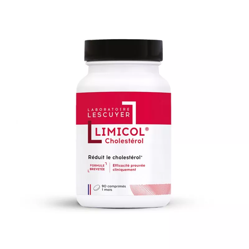Limicol Cholestérol Laboratoires Lescuyer - Cardiovasculaire - 90 comprimés