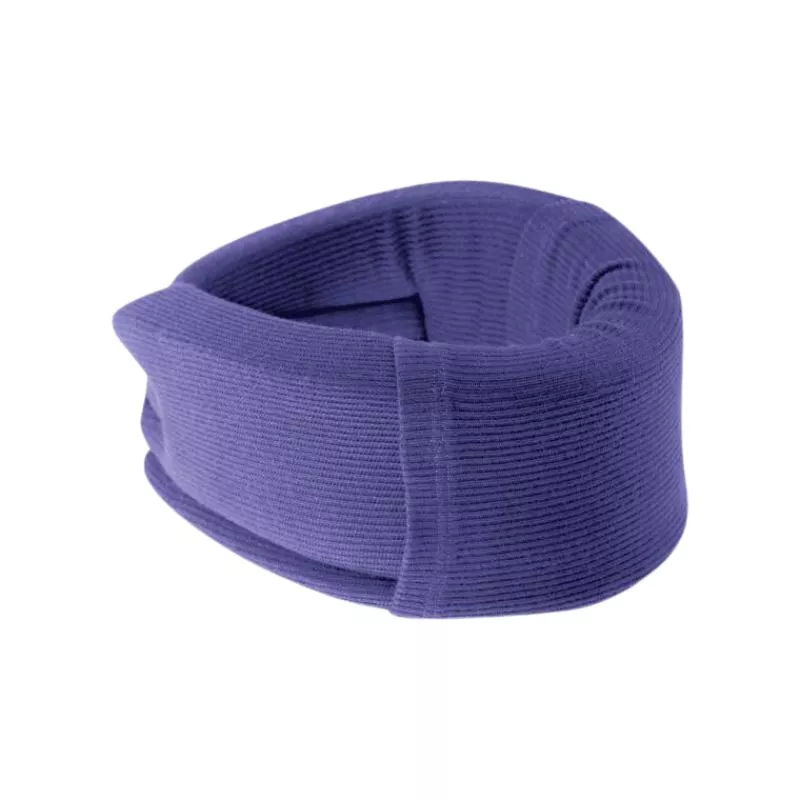 Collier cervical C1 souple anatomique bleu Gibaud - H 8.5cm - Taille 2