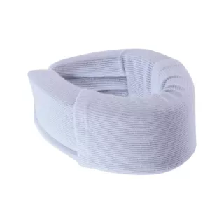 Collier cervical C1 souple anatomique gris Gibaud - H 8.5cm - Taille 1