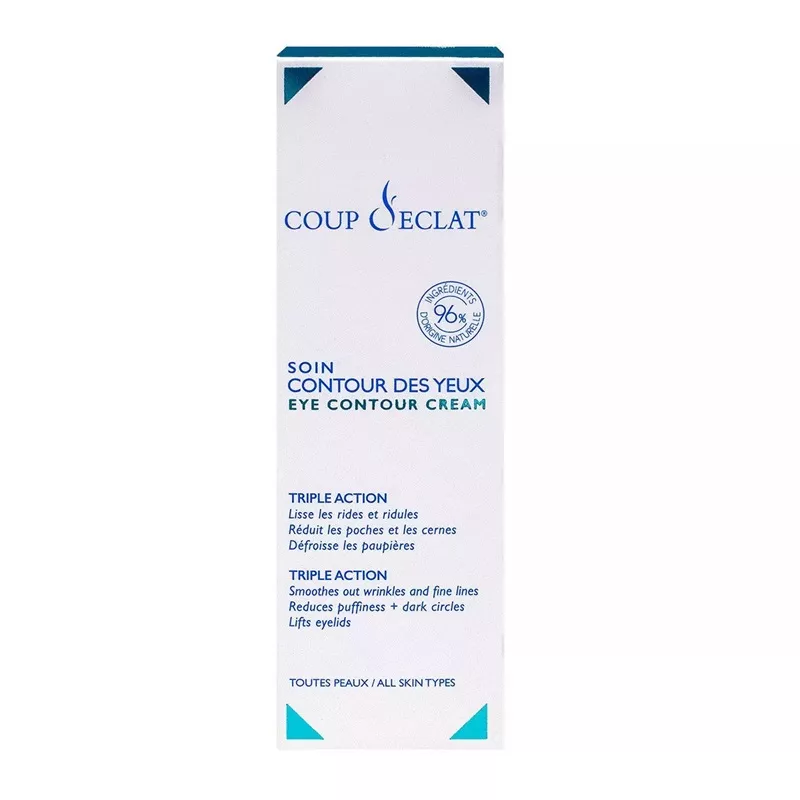Soin contour des yeux triple action Coup d'Éclat Asepta - 15ml
