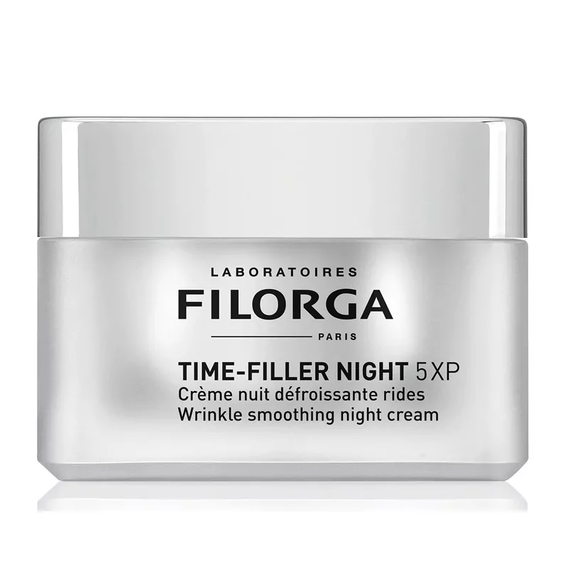Crème nuit défroissante rides Time-Filler Night 5XP Filorga - 50ml