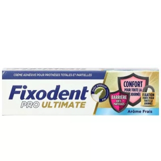 Crème adhésive prothèses dentaires Pro Professionnel Fixodent Pro - 40g