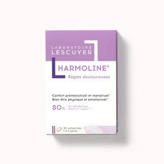 Harmoline Règles douloureuses Laboratoires Lescuyer - 30 comprimés