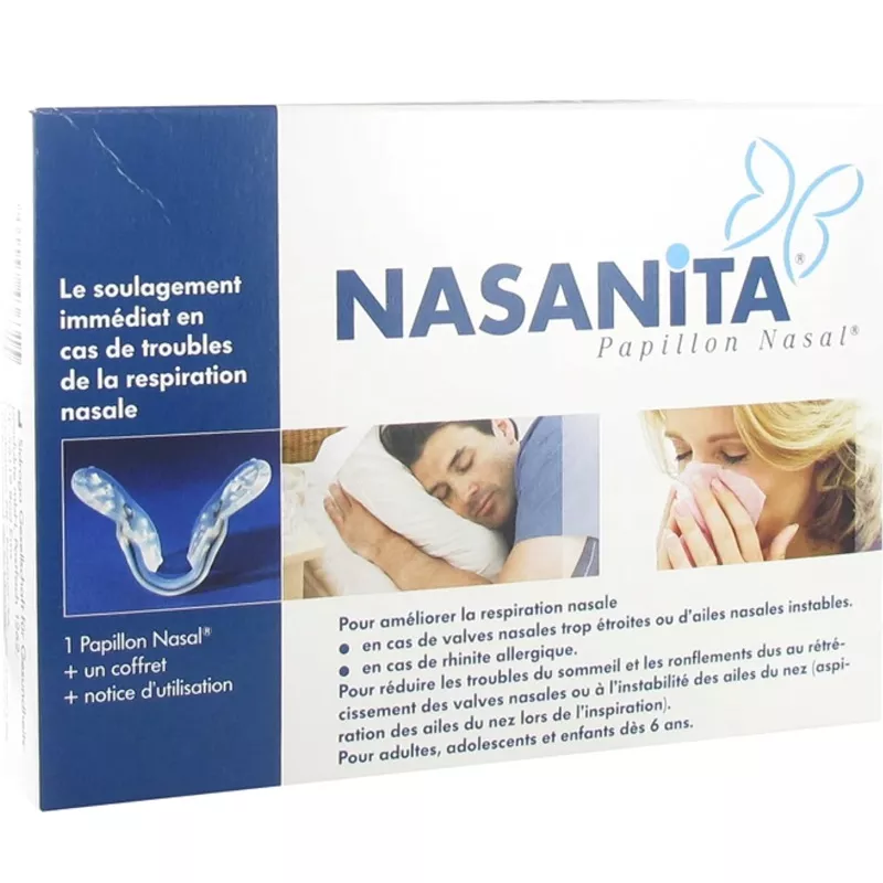 Papillon respiration nasal Nasanita - 1 unité