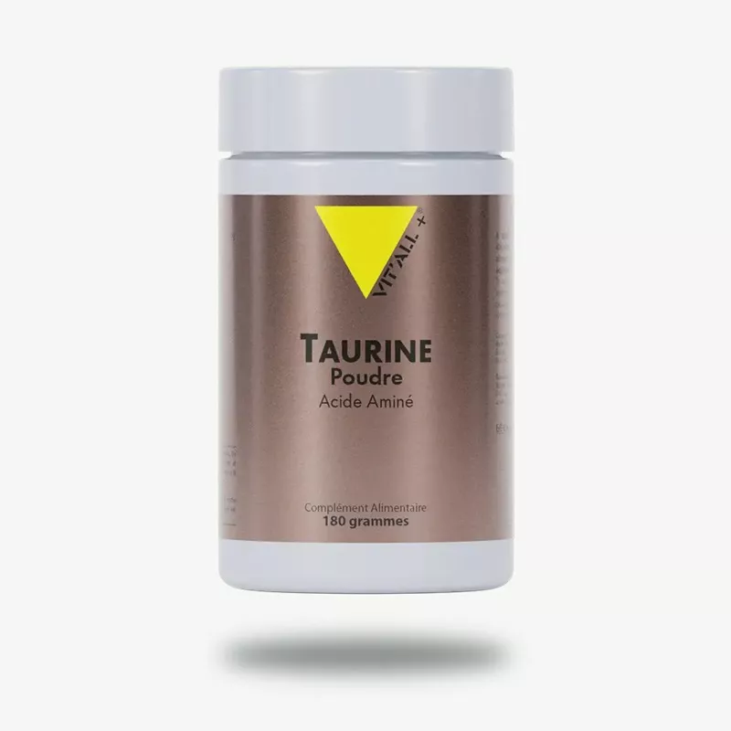Taurine Poudre Vit'all+ - Acide aminé soufré - 180g