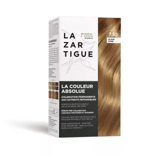 Coloration permanente 7.30 Blond doré La Couleur Absolue Lazartigue