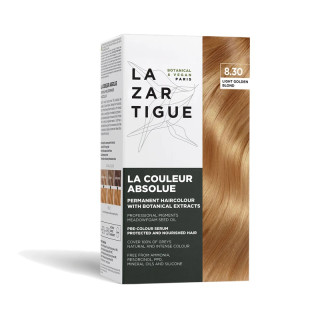 Coloration permanente 8.30 Blond clair doré La Couleur Absolue Lazartigue