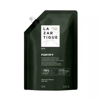 Shampoing fortifiant antichute Fortify Lazartigue - Freine la chute - Éco-recharge 500ml