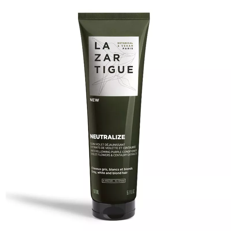 Soin après-shampoing déjaunissant Neutralize Lazartigue - Cheveux colorés - 250ml