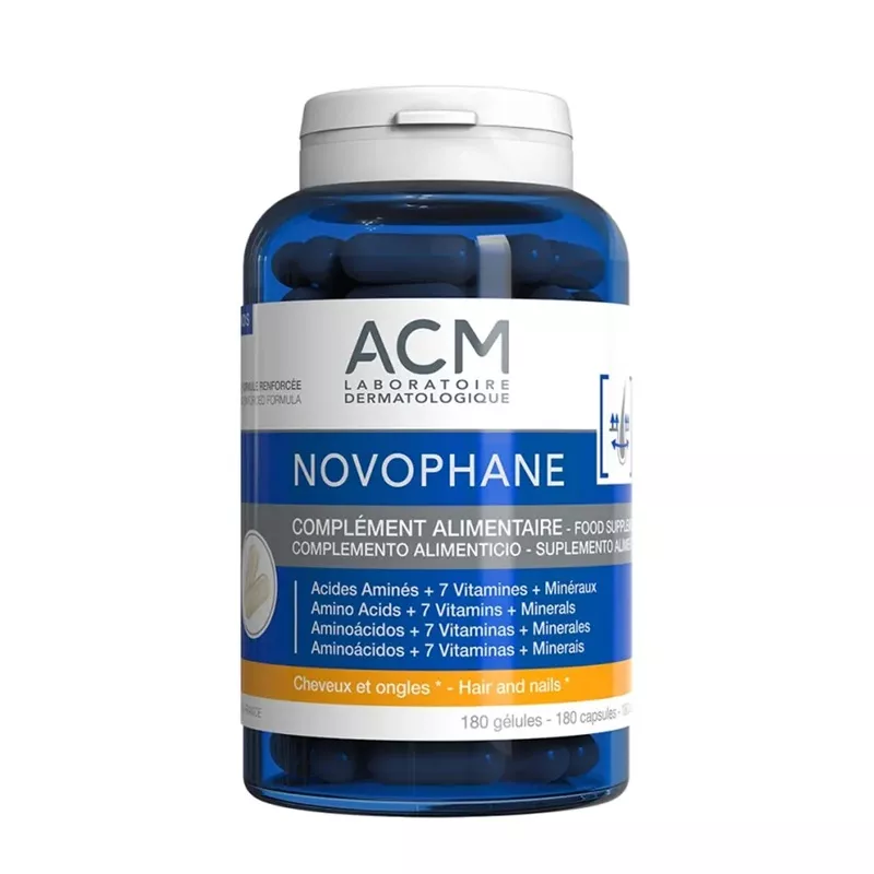 Novophane ongles et cheveux Laboratoires ACM - 180 gélules