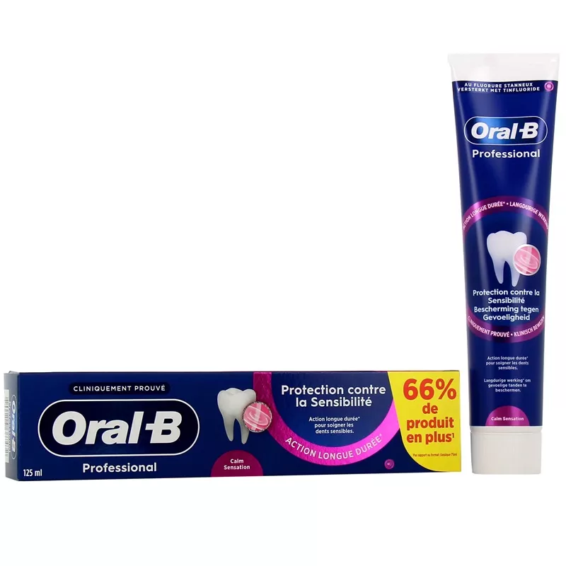 Dentifrice protection contre la sensibilité Oral-B Professional - 125ml