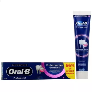 Dentifrice protection des gencives Oral-B Professional - 125ml