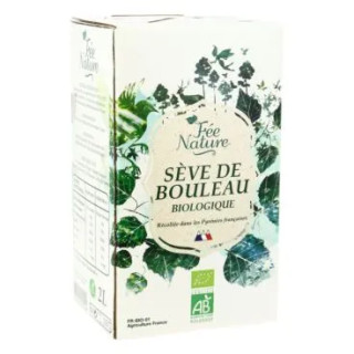 Sève de bouleau aux bourgeons de cassis Bio Fée nature - 2 litres